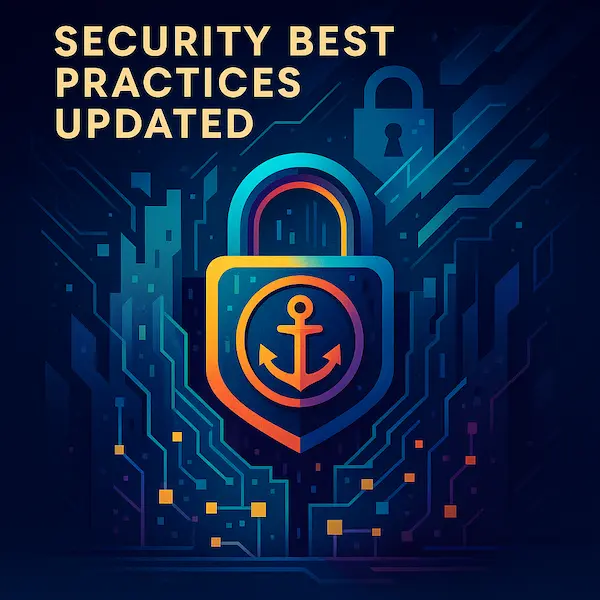 Security best practices updated